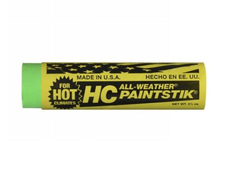 All-Weather HC Paintstik Livestock Marker Fluorescent Green 1 Each by All-Weather Fashion