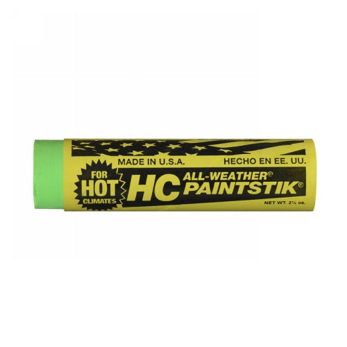 All-Weather HC Paintstik Livestock Marker Fluorescent Green 1 Each by All-Weather Fashion