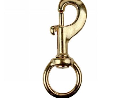 225 Swivel Snap 1-1 8  Solid Brass 1 Each by Weaver Leather Online Hot Sale