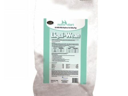 NutraStart Liqui-Wean Pig Milk Replacer 25 Lbs by Nutrastart For Sale