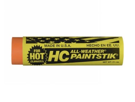 All-Weather HC Paintstik Livestock Marker Orange 1 Each by All-Weather Online now