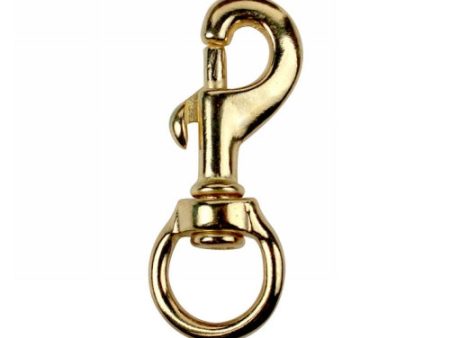 225 Swivel Snap 3 4  Solid Brass 1 Each by Weaver Leather Online