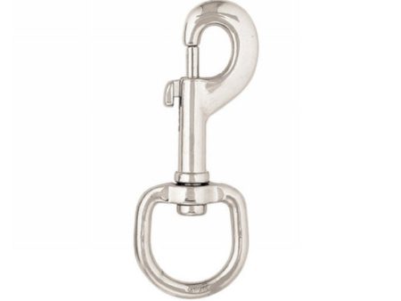 225 Swivel Snap 3 4  Nickel Plated 1 Each by Weaver Leather Sale