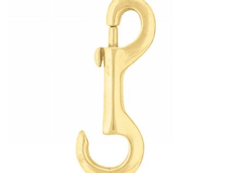 231 232 Open End Snap 4  Solid Brass 1 Each by Weaver Leather For Sale