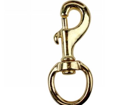 225 Swivel Snap 1  Solid Brass 1 Each by Weaver Leather Supply