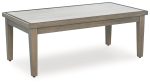 Rainier Ranch - Brown   Beige - Rectangular Cocktail Table Fashion