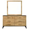 Kaywood - 6-Drawer Dresser And Mirror - Natural Pine Online Hot Sale