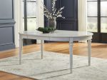 Montelaine - Antique White - Oval Dining Room Extension Table Supply