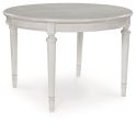 Montelaine - Antique White - Oval Dining Room Extension Table Supply