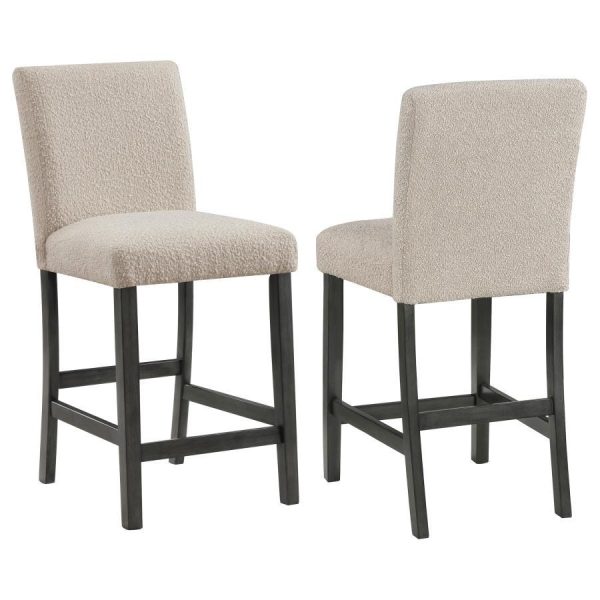 Alba - Boucle Upholstered Counter Height Dining Chair (Set of 2) Sale