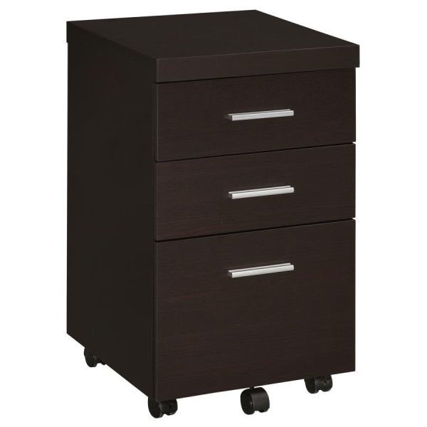 Skeena - 3-Drawer Mobile Office Cabinet Online now