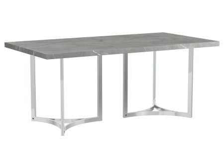 Sterling - Rectangular Dining Table - Gray Hot on Sale