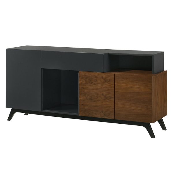 Destin - Server - Walnut Hot on Sale