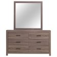 Brantford - 6-Drawer Dresser With Mirror Fashion