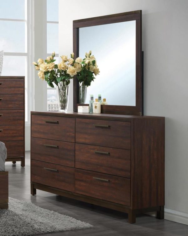 Edmonton - Dresser Mirror - Rustic Tobacco Sale