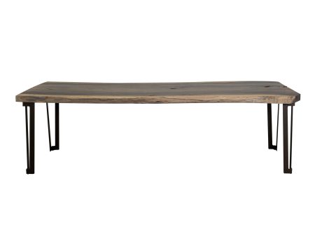 Natural Parota - Rectangular Table (Live Edge) - Light Brown For Cheap