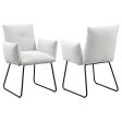 Ackland - Upholstered Dining Side Chair (Set of 2) - Light Gray Fashion