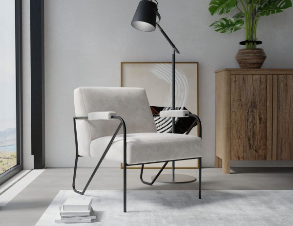 Lotus - Armchair - Marfil Online now