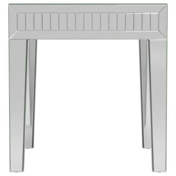 Whitfield - Square End Table - Silver Cheap