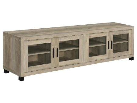 Sachin - 4-Door Engineered Wood TV Stand For Cheap