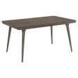 Onslow - Rectangular Wood Dining Table - Dark Brown Online Sale