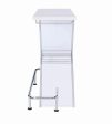 Atoka - Freestanding Home Bar Wine Cabinet - White High Gloss on Sale