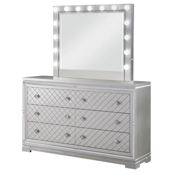 Eleanor - 6-Drawer Dresser With Mirror Online Sale