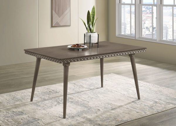 Onslow - Rectangular Wood Dining Table - Dark Brown Online Sale