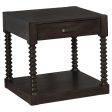 Meredith - 1-Drawer Rectangular Side End Table - Coffee Bean Supply