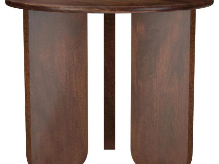 Dale - Round Solid Mango Wood Table For Sale