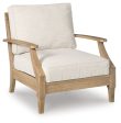 Carter Hall - Beige - Lounge Chair With Cushion Online now