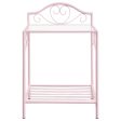 Massi - Metal 1-Shelf Nightstand - Powder Pink For Discount