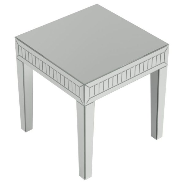 Whitfield - Square End Table - Silver Cheap