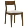 Almonte - Dining Chair Upholstered Seat (Set of 2) - Dark Brown Fashion