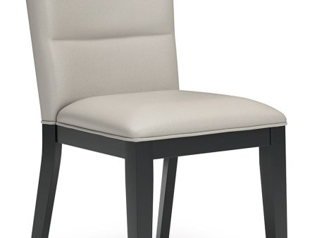 Glinari - Taupe   Black - Dining Upholstered Side Chair (Set of 2) Cheap