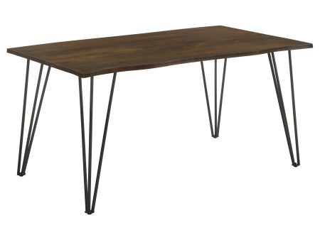 Topeka - Live Edge Dining Table - Mango Cocoa Discount