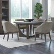 Cascade Falls - Pedestal Table - Brown on Sale