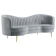 Sophia - Upholstered Channel Tufted Sofa Online Sale