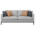 Apperson - Upholstered Track Arm Sofa Set For Discount