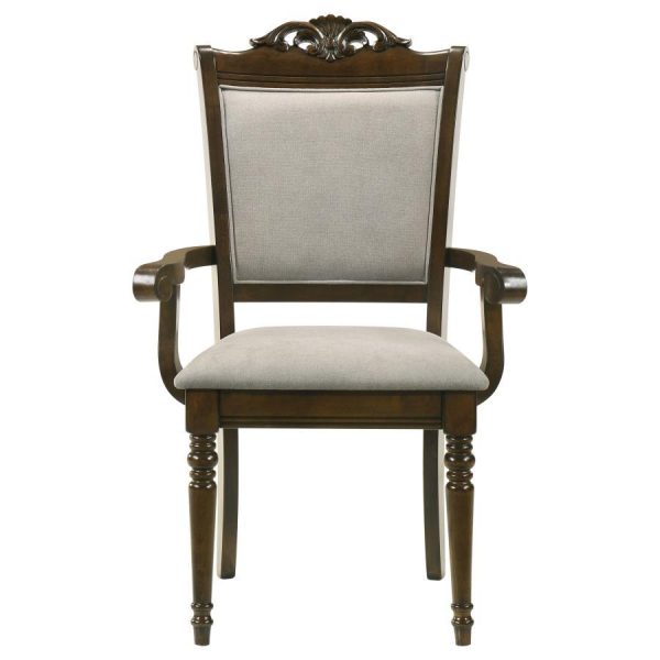 Willowbrook - Wood Dining Arm Chair (Set of 2) - Chestnut Hot on Sale