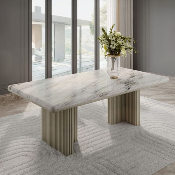 Charity - Dining Table - Beige Discount