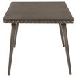 Onslow - Rectangular Wood Dining Table - Dark Brown Online Sale