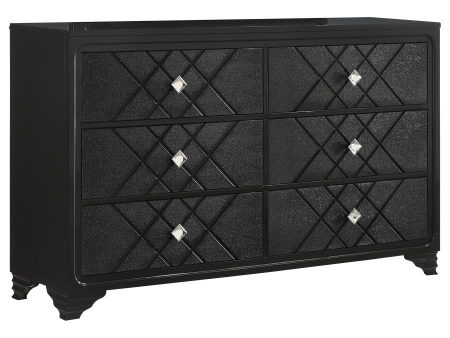 Penelope - 6-Drawer Dresser - Midnight Star Online Hot Sale