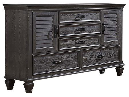 Franco - 5-Drawer Dresser - Weathered Sage For Discount