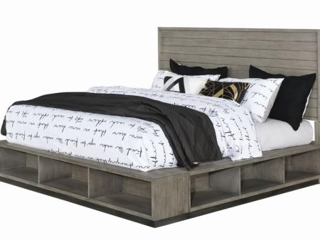 Derbyshire - Queen Bed - Dark Gray Online