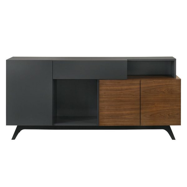 Destin - Server - Walnut Hot on Sale