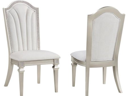 Evangeline - Wood Dining Side Chair (Set of 2) - Silver Oak For Cheap