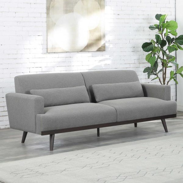 Blake - Upholstered Track Arm Sofa - Sharkskin Online Hot Sale