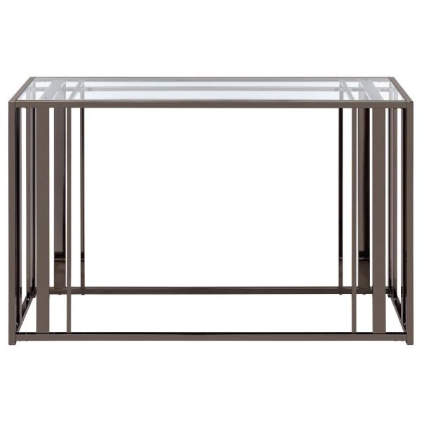 Adri - Glass Top Entryway Sofa Console Table Online