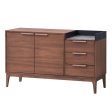 Bevis - Server - Green & Walnut Discount